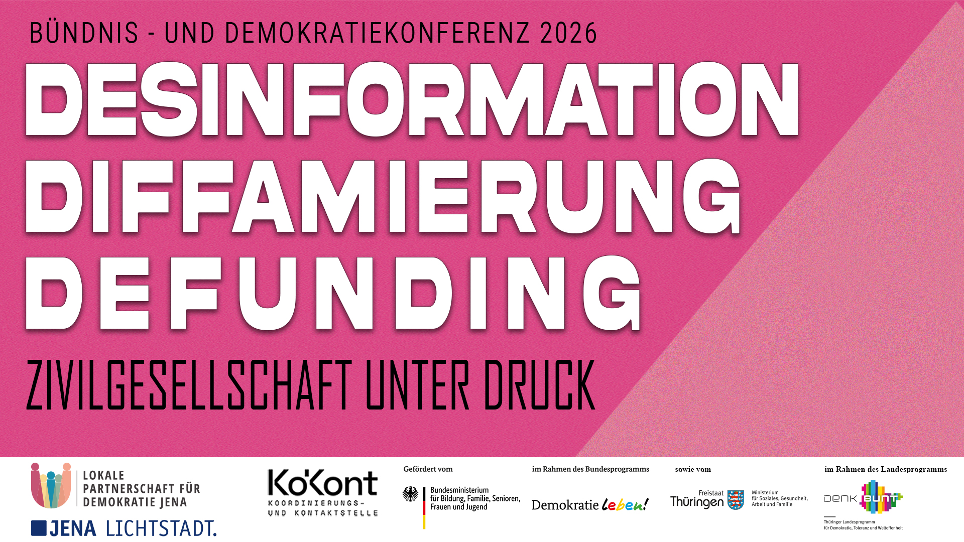 Zivilgesellschaft unter Druck