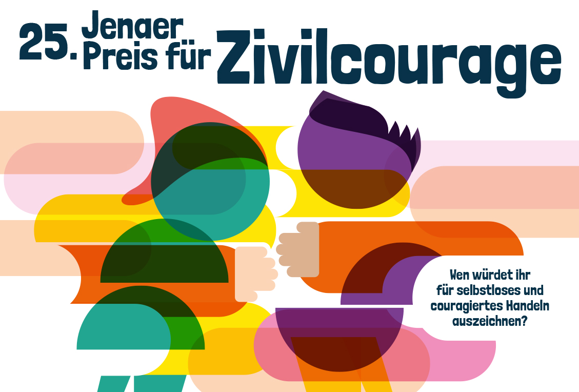 25-jähriges Jubiläum des Jenaer Preis für Zivilcourage!